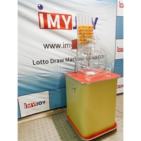 Lucky Lotto Draw Balles de ping-pong en plastique Air Jet Mix Loterie en ligne Dessin Souffleur Machine Bingo