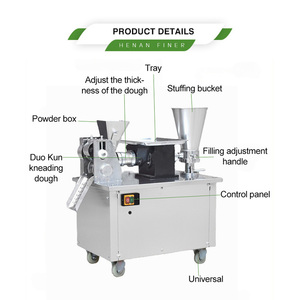 Máquina Popular para Hacer Empanadas, Dumplings, Momos y Samosas, con Motor de 1.5kW y Capacidad de 4500 Piezas/Hora - Product Image 4