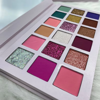 Fournisseur fiable, palettes de fards à paupières nude hautement pigmentées, bon marché, personnalisées, marque privée, maquillage vegan.