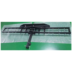 Heavy Duty Anti-Tilt Verrouillage Devi <span class=keywords><strong>Moto</strong></span> Dirt Bike Scooter Carrier Hitch Rack Hauler Remorque avec Rampe De Chargement - Product Image 4