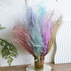 MC Wholesale Forever Floral Supply Soft Wispy Stipa Pennata Dry Wispy Feather Grass Stipa naturel séché - Product Image 1