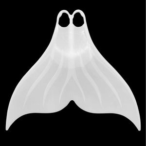Aletas de Sirena para Adultos, Aleta Única para Buceo y Natación <span class=keywords><strong>Estilo</strong></span> <span class=keywords><strong>Libre</strong></span>, Cola de Pez de Silicona - Product Image 4