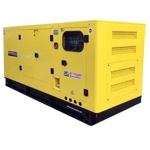 Home use 50kw 70kw 100kw portable super silent diesel genset powered by USA engine with ATS for emergency