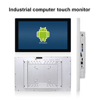 Tablet PC sin ventilador OS ventana Industrial personalizada de 15,6 pulgadas IP65 pantalla táctil impermeable accesorio de computadora Industrial todo en uno