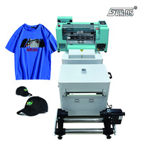 Système d'impression Direct to Film pour Xp600 à double tête avec agitateur vertical et four de séchage pour poudre textile Direct to Film