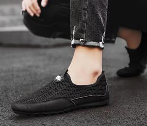 Zapatos de Lona Transpirables para Hombre, Ligeros, con Suela Suave de Tela Estilo Pekín Antiguo, Modernos - Product Image 5
