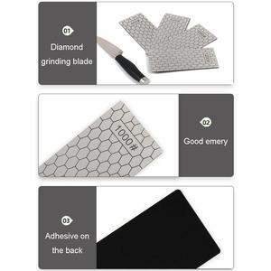 Afilador de cuchillos de cocina de doble cara PEX 400/1000 Grit, <span class=keywords><strong>piedra</strong></span> de <span class=keywords><strong>afilar</strong></span> de diamante, cuchillo de banco, <span class=keywords><strong>piedra</strong></span> de <span class=keywords><strong>afilar</strong></span> de diamante - Product Image 6