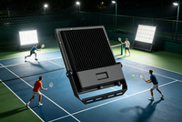 Projecteur LED ultra-mince en aluminium pour terrains de pickleball Guangdong, lumière du jour 6500K, 300W, 240W, 200W, IP65