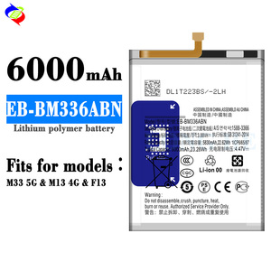 סוללה מקורית EB-BM336ABN לסמסונג M33 5G/<span class=keywords><strong>M13</strong></span> 4G/F13 סוללה לטלפון סלולרי - Product Image 2