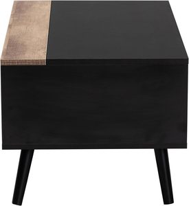 Mesa de sofá de madera plegable de diseño moderno personalizable, muebles de sala de estar de altura ajustable - Product Image 4