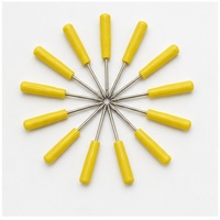 Mini tournevis de précision à tête cruciforme PH1, acier 45 nickelé, pointe magnétique, manche en plastique AS pour la réparation électronique