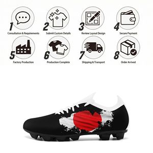 <span class=keywords><strong>Scarpe</strong></span> da <span class=keywords><strong>Calcio</strong></span> per Squadre all'Ingrosso OEM ODM Stampa su Richiesta Logo Personalizzato Nome Personalizzato <span class=keywords><strong>Scarpe</strong></span> da Allenamento SC02-26025043-1 - Product Image 4
