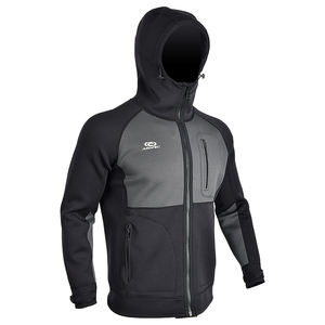 Traje de neopreno Anti UV de marca de Taiwán confiable, chaqueta impermeable con capucha de 5mm, manga larga, diseño de talla grande Unisex para buceo - Product Image 3