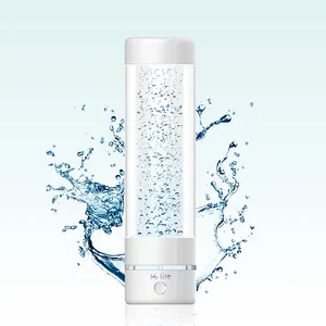 China Manufacturer 2021 Rechargeable Glass H2 Life Hydrogen Water Bottle
