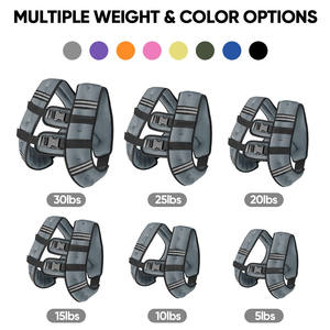 Adjustable Weighted Vest Gym Fitness <b>Training</b> Adjustable 10Kg 16kg 20Kg 30Kg Tactical Vest Plate Carrier <b>Weight</b> Vests for Men - Product Image 3