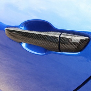 NiceCNC ฝาครอบมือจับประตูคาร์บอนไฟเบอร์,สำหรับ Honda <span class=keywords><strong>Civic</strong></span> 10th Sedan 2016-<span class=keywords><strong>2019</strong></span> <span class=keywords><strong>Civic</strong></span> 10th Hatchback 2017 2018 <span class=keywords><strong>2019</strong></span> - Product Image 2