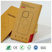 Boîte d'emballage personnalisée pour protecteur d'écran de téléphone portable, emballage pour produits électroniques grand public, boîte en papier laminé