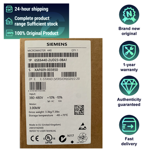 Nuovo Inverter Siemens Originale 6SE6440-2UD23-0BA1 <span class=keywords><strong>MICROMASTER</strong></span> <span class=keywords><strong>440</strong></span>, Azionamento a Frequenza Variabile 3kW 380V Trifase - Product Image 2