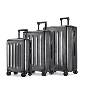 3-piece ABS PC Lightweight Trolley Suitcase Premium Travel Luggage Carry Travel Luggage Set