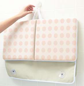 Almohadilla de Baño Plegable con Logotipo Personalizado al por Mayor, Protección Portátil, Cómoda y Suave, Juego de Almohadillas para Rodillas y Codos para Bebés - Product Image 1