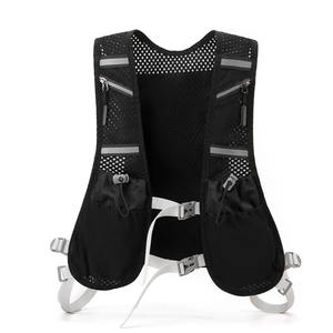 Mochila de Hidratación para Correr y Ciclismo al Aire Libre, Chaleco Impermeable con Cierre de Cremallera, Estilo Moderno, Mochila para Botella de Agua para Senderismo - Product Image 1