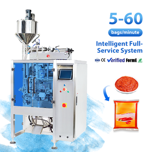 Máquina Automática para Envasado de Sobres de Salsas de Alta Viscosidad – Tomate, Curry, Chile – Llenadora de Pistón, Equipo de Envasado sin Obstrucciones - Product Image 1