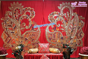 Fondos de lentejuelas brillantes para boda, Mandap asequible, cortinas de fondo de boda - Product Image 2