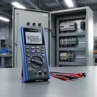 Multimètre numérique Hioki DT4281 True RMS 60000 points de mesure, testeur numérique CAT IV pour la maintenance électrique