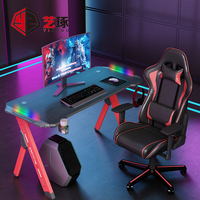 Bureau de jeu convertible en métal OEM avec design ergonomique pour ordinateur et usage de course