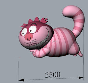 <span class=keywords><strong>Alice</strong></span> <span class=keywords><strong>au</strong></span> <span class=keywords><strong>pays</strong></span> <span class=keywords><strong>des</strong></span> <span class=keywords><strong>merveilles</strong></span> Modèle de dessin animé <span class=keywords><strong>Chat</strong></span> du Cheshire gonflable pour décorations de parc - Product Image 4