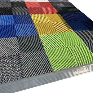 Pavimentazione Modulare KCX Senza Giunture, Antiscivolo, 400*400*18mm, Piastrelle in PP per Officina e Garage - Product Image 6