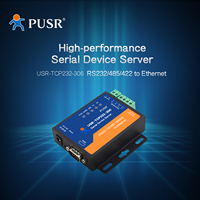 Convertidor de serie a Ethernet RS485 RS232 RS422, Modbus a puerta de enlace Ethernet y soporte de protocolo MQTT, 1 unidad