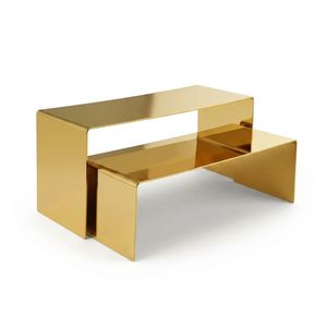 Système d'affichage <span class=keywords><strong>de</strong></span> luxe personnalisé à 3 niveaux en acier inoxydable pour vitrine <span class=keywords><strong>de</strong></span> boutique et promotion <span class=keywords><strong>de</strong></span> marque - Product Image 4