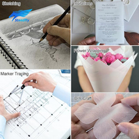 Papier calque blanc blanchi pour étiquettes, papier calque pour emballage