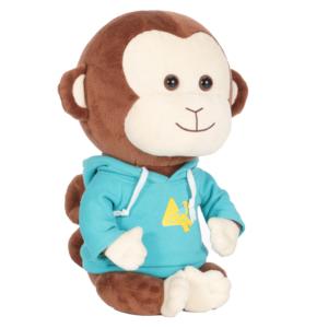 Peluche <span class=keywords><strong>de</strong></span> <span class=keywords><strong>Mono</strong></span> Personalizado con Logotipo Impreso, <span class=keywords><strong>Juguete</strong></span> <span class=keywords><strong>de</strong></span> Peluche <span class=keywords><strong>de</strong></span> <span class=keywords><strong>Mono</strong></span> <span class=keywords><strong>de</strong></span> Dibujos Animados, Peluche <span class=keywords><strong>de</strong></span> <span class=keywords><strong>Mono</strong></span> <span class=keywords><strong>de</strong></span> Color Marrón - Product Image 1