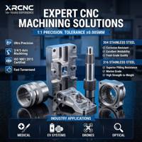 Centre d'usinage CNC flexible en acier inoxydable 3/4/5 axes pour le fraisage de métaux, mini