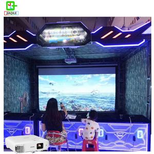 Console de jeu de tir interactive Machine LP-ST02 - Simulateur de bataille de héros de chasse pour enfants, idéal pour les centres commerciaux (projection) - Product Image 6