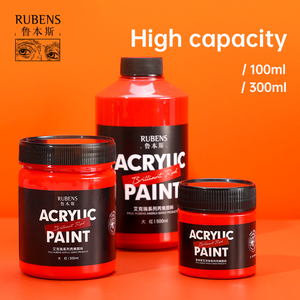 Rubens Factory Direct Sales 100ml Grande capacité 48 couleurs Pigment acrylique personnalisé Vente en gros Pigment de <span class=keywords><strong>peinture</strong></span> sûr non toxique - Product Image 4