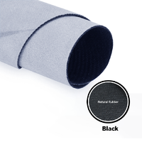 Coussin de méditation rond écologique antidérapant en daim et caoutchouc, pliable, 60 cm, tapis de yoga portable pour entraînement en intérieur