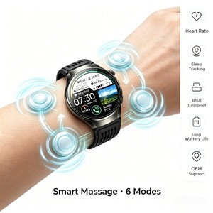 สมาร์ทวอทช์ 1.85 นิ้ว AMOLED 5G รองรับการโทร วัดอัตราการเต้นของหัวใจ กล้อง HD กันน้ำ IP67 แม่เหล็ก OEM และรองรับการขายแบบดรอปชิปปิ้ง - Product Image 4