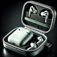 Étui de voyage portable en EVA rigide personnalisé par Youdu Factory, étanche, antichoc, anti-poussière, boîte à outils pour écouteurs Airpods