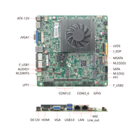 Ordinateur embarqué industriel monocarte 2 Lan N305 DDR4 Max 16 Go Affichage 4K 6 COM 8 USB M.2 LPT SIM X86