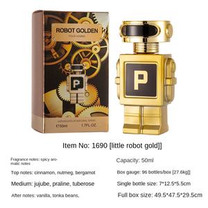 Mosiln <span class=keywords><strong>Eau</strong></span> <span class=keywords><strong>de</strong></span> <span class=keywords><strong>Toilette</strong></span> pour Homme en Spray, Parfum <span class=keywords><strong>Bois</strong></span>é Floral, Longue Durée, Style Moderne, Design Robot, Emballage Cuir, Vente en Gros Transfrontalière - Product Image 2