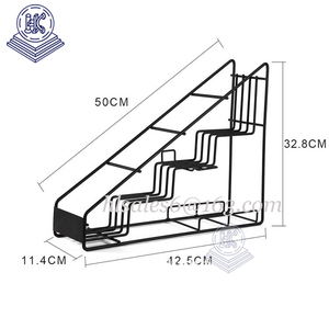 Pieghevole Controsoffitto Acqua Birra e Vino colpo di energia Display Rack di 4 Pacchetto sciroppi Supporto di Bottiglia - Product Image 3