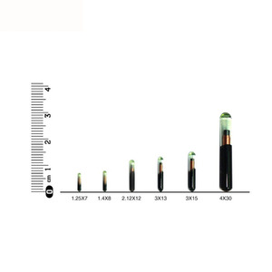 <span class=keywords><strong>Prix</strong></span> usine Identification PET micropuce NFC Animal Bio verre étiquette étanche Mini RFID 13.56MHz puces animales implantables - Product Image 5