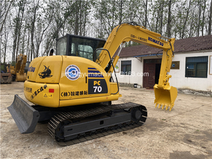 Mini-excavatrice d'occasion Komatsu PC70 du Japon, petite excavatrice sur chenilles PC70 à vendre - Product Image 2
