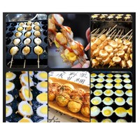 Mini machine à rôtir et à frire les œufs de caille, machine à takoyaki au gaz, poêle à frire les œufs