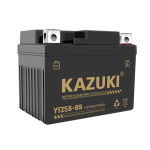 YTZ5S-BS <span class=keywords><strong>KAZUKI</strong></span> prix usine 12V 5AH Aki moteur SMF GEL moto moto plomb acide batterie de démarrage - Product Image 2