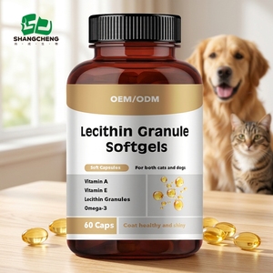 Cuidado de la Salud de las Mascotas, Función Hepática y Salud de la Membrana Celular, Cápsulas Blandas de Lecitina <span class=keywords><strong>para</strong></span> Perros y Gatos, Prevención de <span class=keywords><strong>Pulgas</strong></span>, Cuidado de la Piel y el Pelaje - Product Image 1