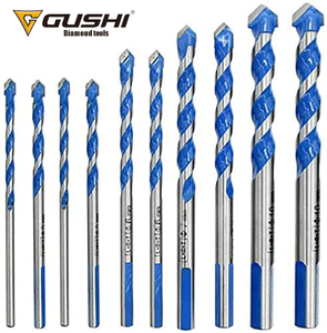 <strong>Ultimate</strong> Punching <strong>Drill</strong> Bits Set Carbide Tip Multifunctional Triangular-Overlord Punching Hole Working <strong>Drill</strong> Bits for Tile Wood - Product Image 1